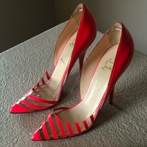 Christian Louboutin Pivichic 120 Patent Pumps